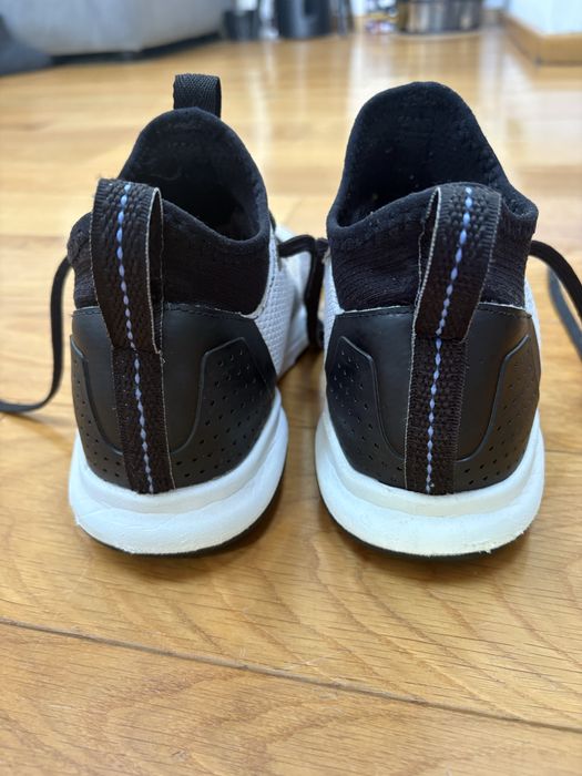 Sneakers baieti alb cu negru