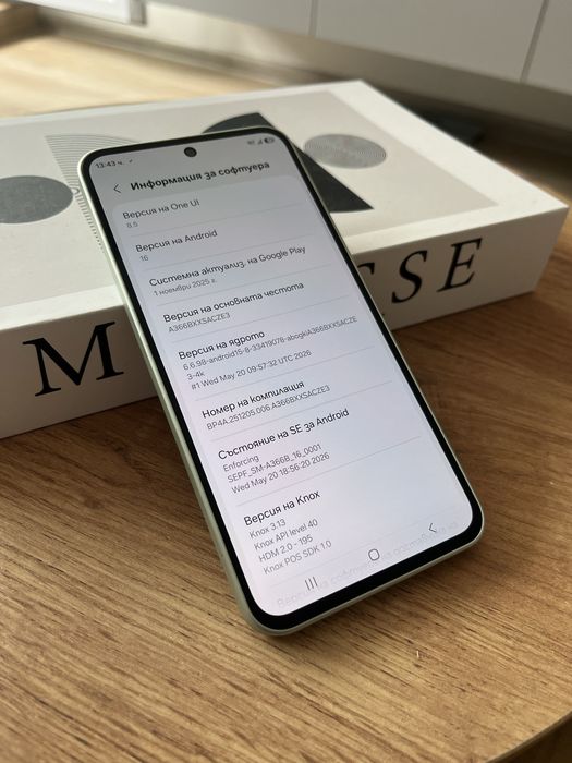 Samsung A36 LIME Гаранция