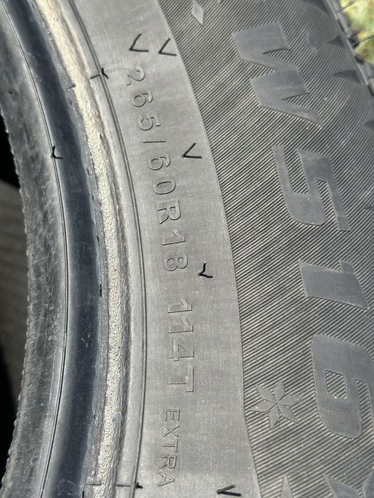 Шины зимние с шипами 265/60/18