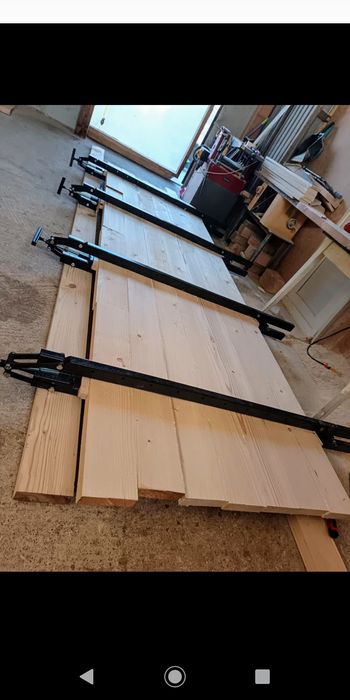 Prese duble reglabile pentru blaturi