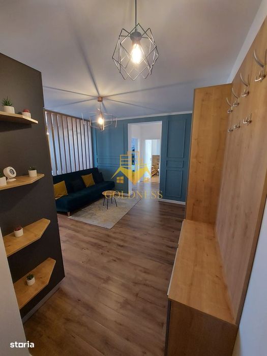 2 camere open space, Modern, Parcare, Totul Nou, Cetatii, Floresti