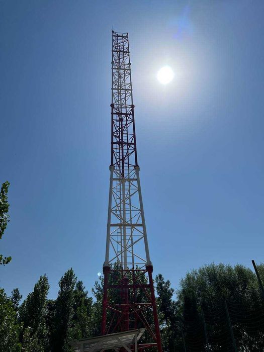 АМС мачта призма реализация 24м 30м