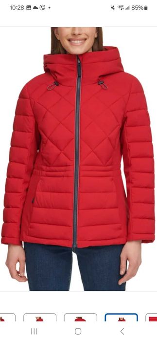 Tommy Hilfiger Quilted Jacket яке дамско ново размер S внос от САЩ
