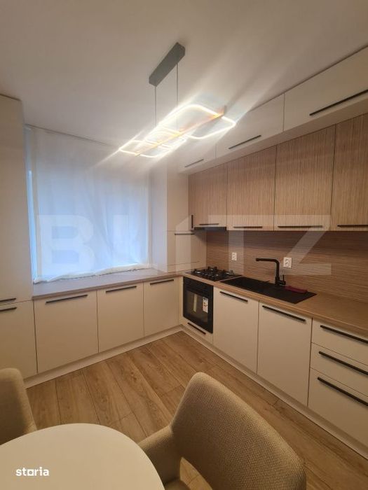 Apartament la cheie, mobilat si utilat, bucatarie inchisa, parcare, zo