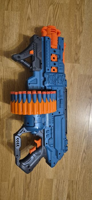 Arma Shooter Bleu Portocalie cu 48 gloante