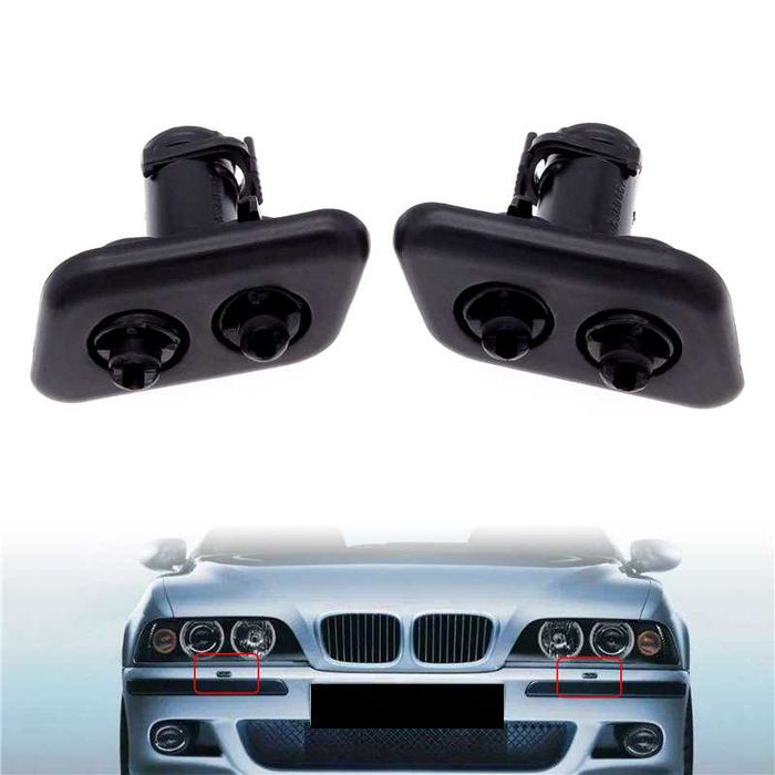 Diueze spalatoare faruri pe bara BMW Seria 5 E39