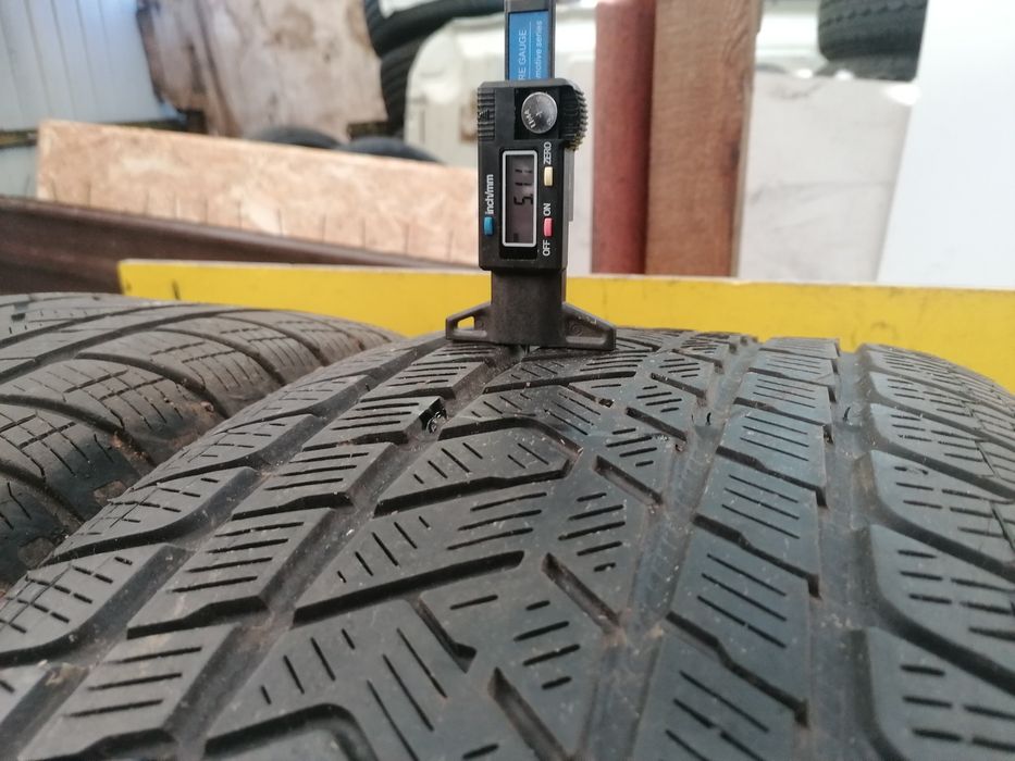 285/45/22 iarna  2*PIRELLI  114v dot 1919.   5,11 mm