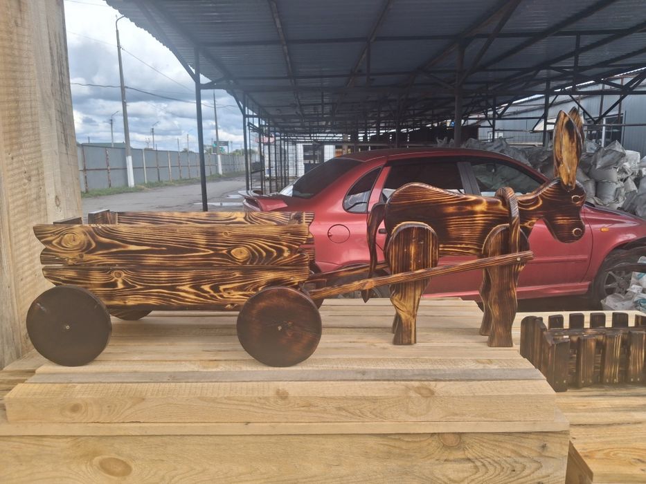 Продам деревянные фигуры