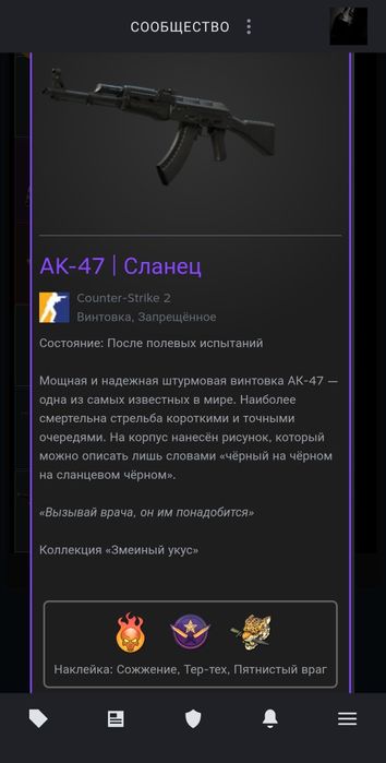 Продам 2 скина в cs2