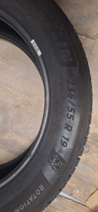 7мм! 235 55 19 Michelin alpin pilot 5 suv
