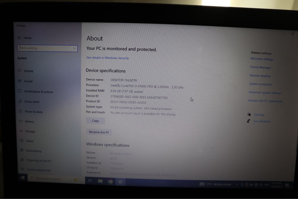 Acer Aspire E5-575G – i3 / 8GB RAM / NVIDIA 940MX