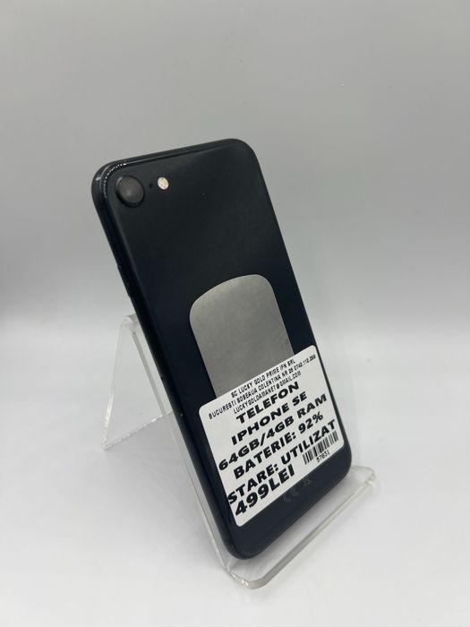 Iphone SE 64Gb / 92%Baterie Garantie #57831