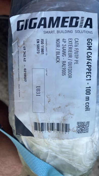 Cablu  RJ45 - CAT 6 F/UTP 4 Peri LSZH