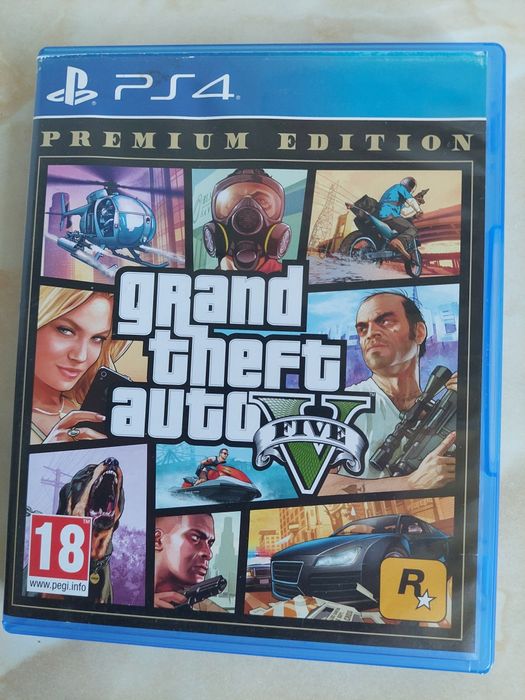 [PS4/PS5] Vând joc GTA 5 (v) PREMIUM PlayStation 4 și 5 //poze reale