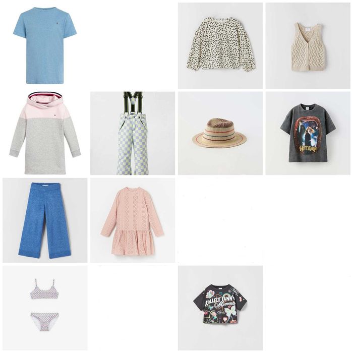 Страхотни маркови дрехи и аксесоари за момиче на 11-12 г. (152 см)