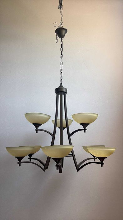 Candelabru metal -2 MODELE