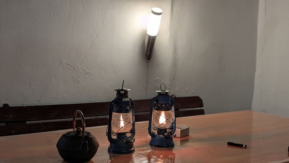 Lămpi pe gaz, chinezești, originale.