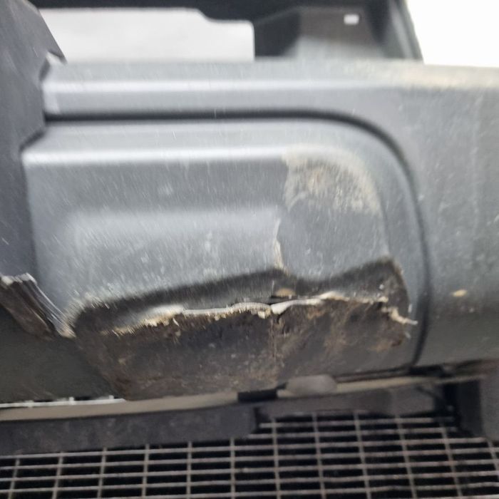 Bara fata Nissan Navara D40 Facelift 2010 - 2015 Super White 326 (1371) Diesel model cu ...