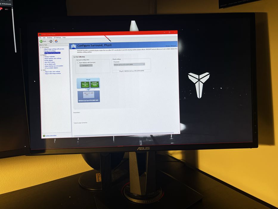Monitor gaming 24 inch Asus Vg248, 165 hz , 0.5 ms