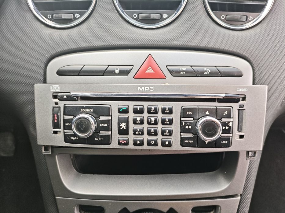 Радио/CD/Навигация/Мултимедия за Пежо/Peugeot 308 T7