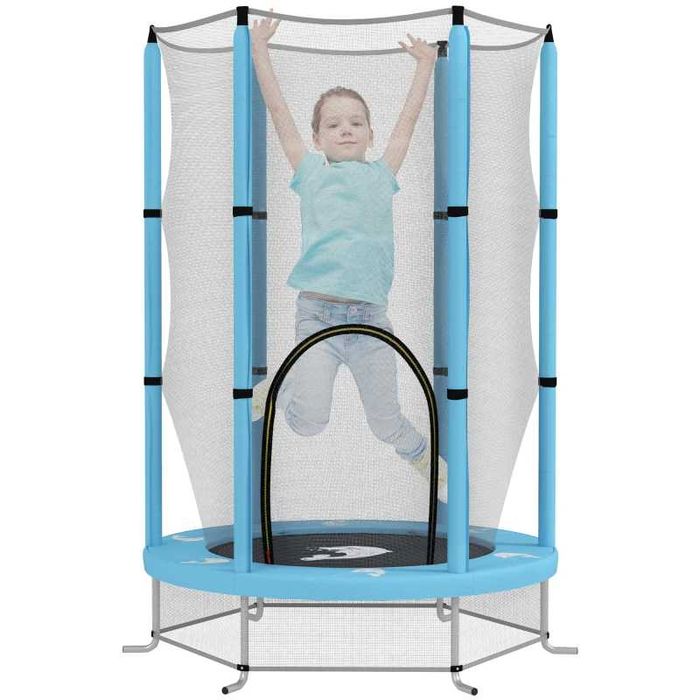 Детски батут AIYAPLAY с предпазна мрежа