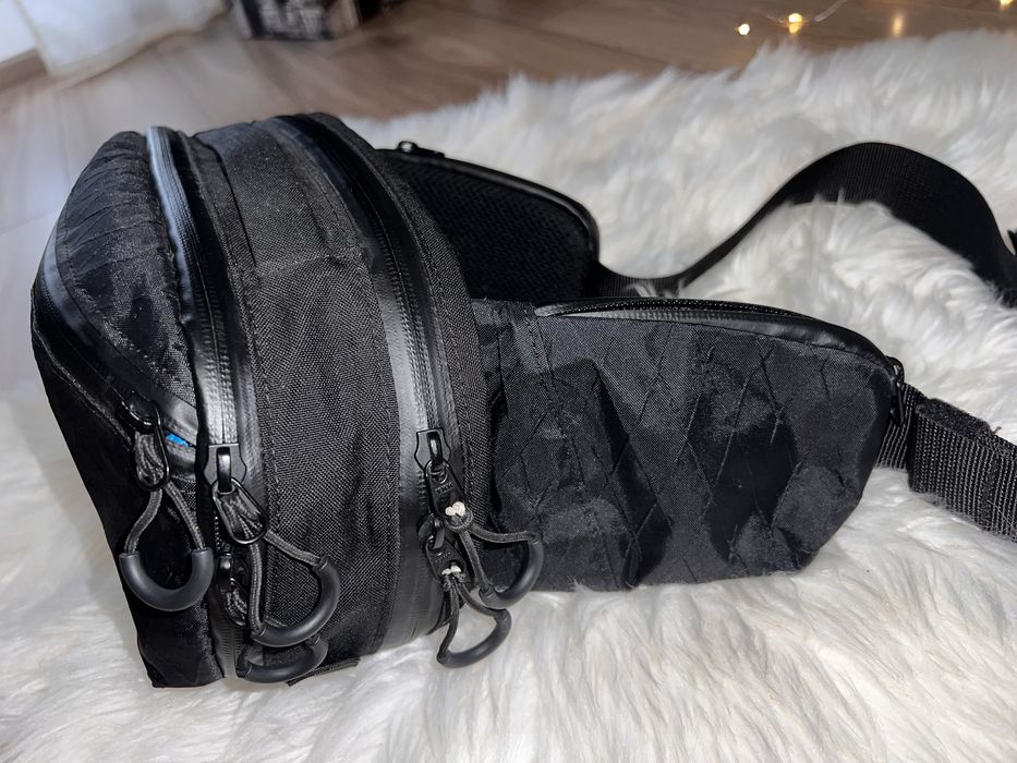 Geanta cu banane pentru barbati Geek bag black pack
