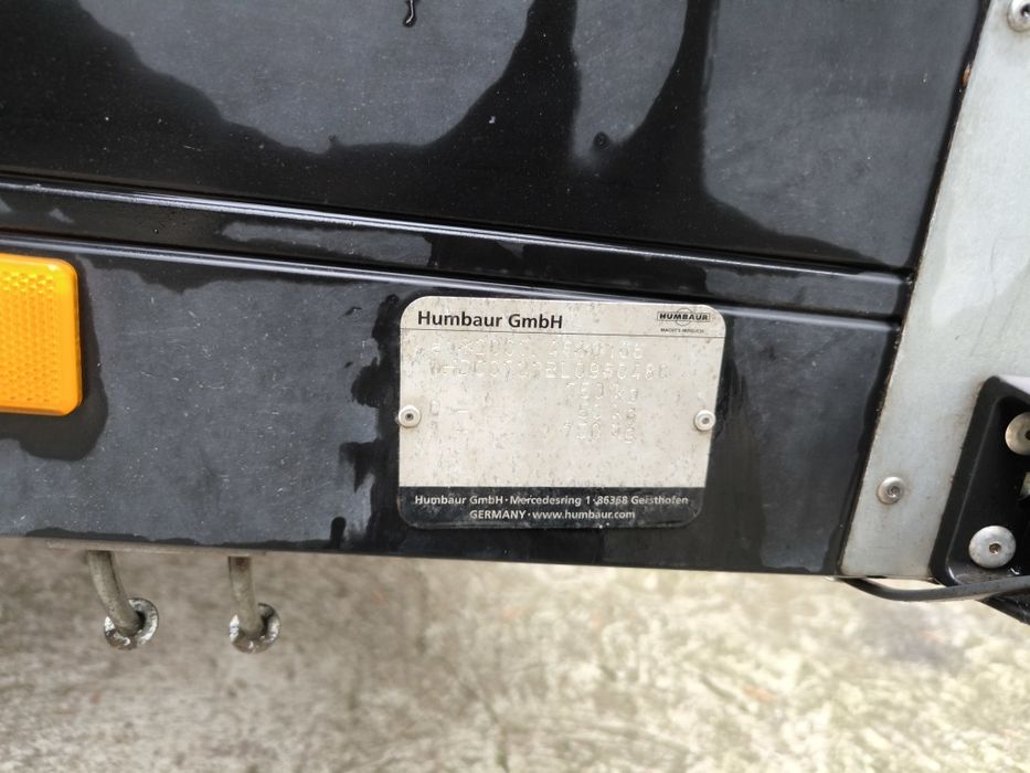 Ремарке Humbaur 750 kg