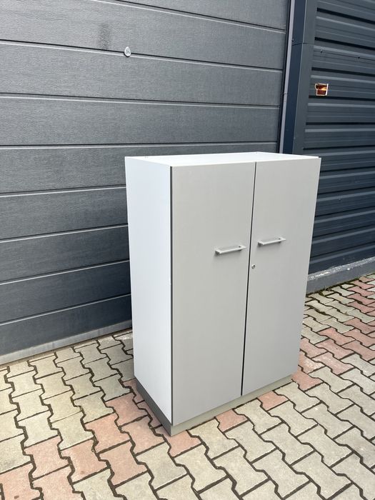 Dulap / dulap birou cu uși – culoare gri