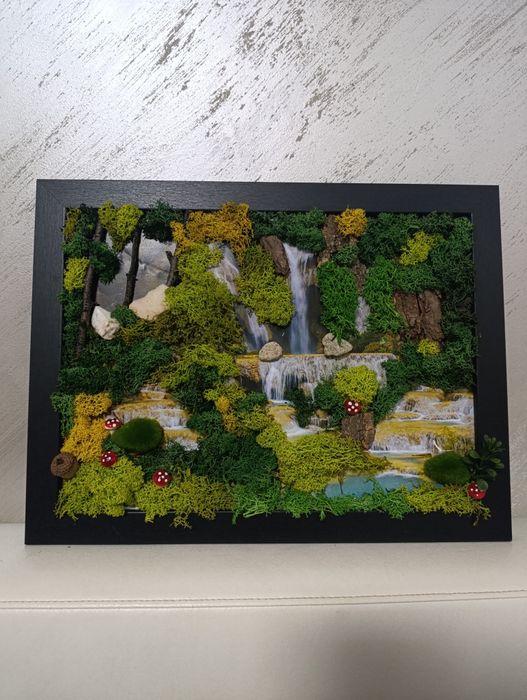 Картина със скандинавски мъх