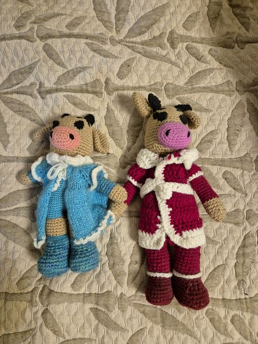 Игрушки вязаные новые