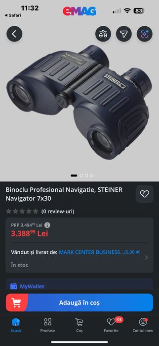 Binoclu Profesional Steiner
