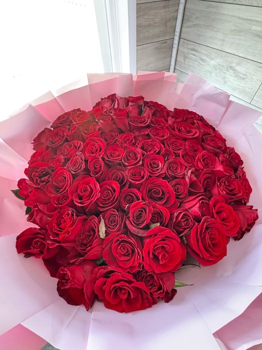Большой букет 101 Роза