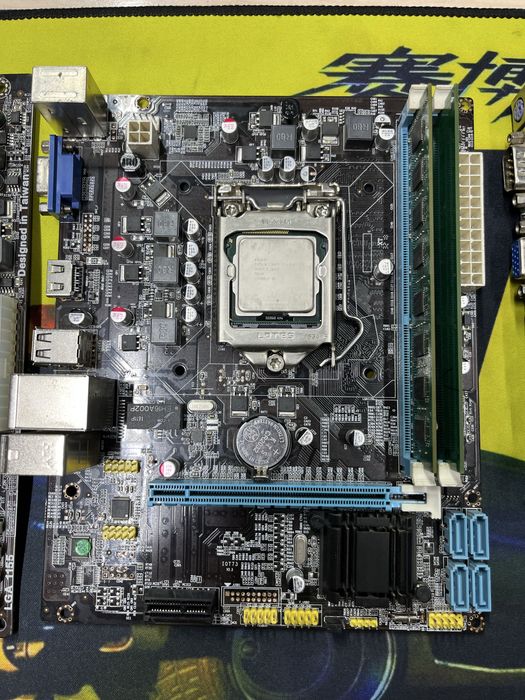 Коплект материнская плата+процессор+ОЗУ