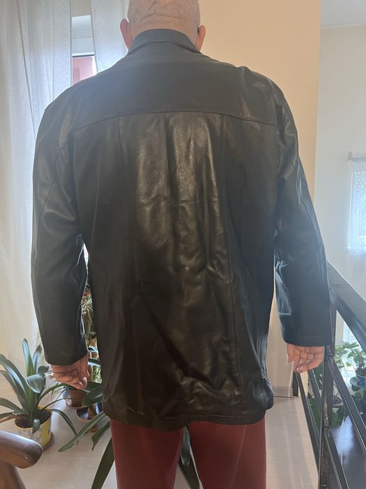 Haină bărbătească din piele