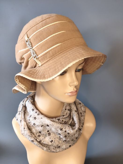 Шляпка кашемировая