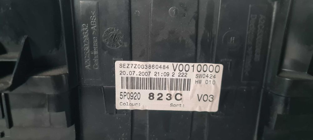 Километраж Seat Altea 1.9Tdi  2006г.