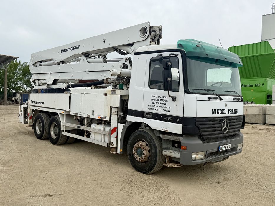 Pompa beton Putzmeister M 36 Z Mercedes Actros