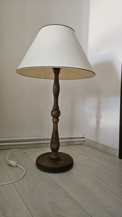 Lampă și aplice lemn masiv vintage