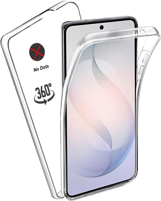 Прозрачен 360° градуса кейс за samsung galaxy s26