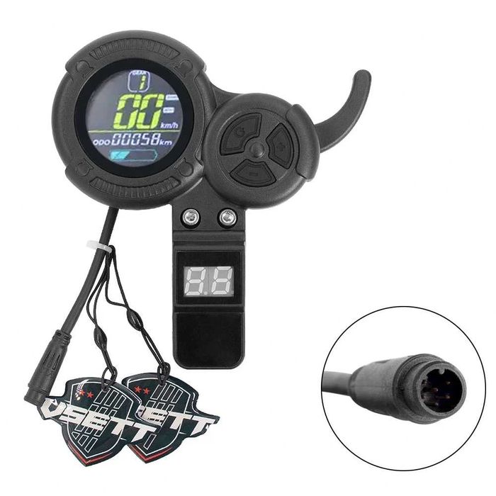 Display acceleratie VSETT 24V-60V cu NFC trotineta VSETT 8 9 9+ 10 11