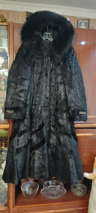 Шуба нутрия "Классика".
