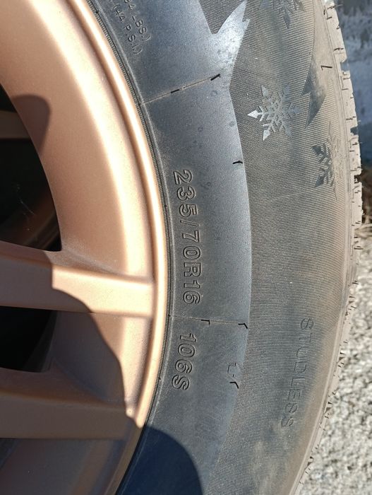 Anvelope iarna+jante aliaj