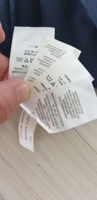 POLO Ralph Lauren Pique Cotton Slim / XS НОВО! ОРИГИНАЛ! Мъжка Тениска