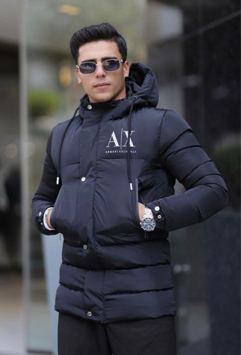 Geaca Armani Exchange neagra