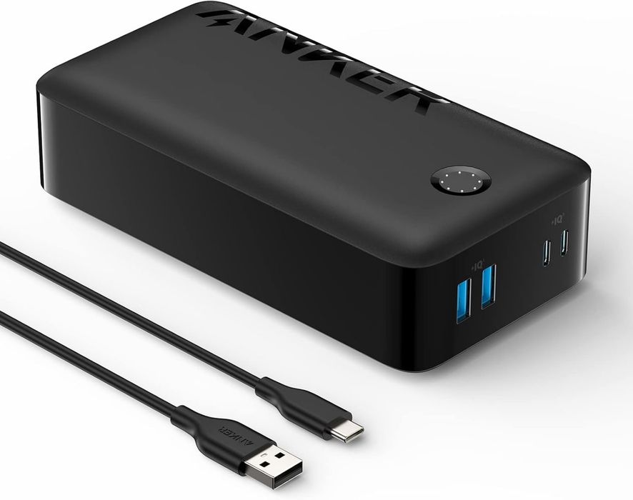 Power bank 40000mah внешний аккумулятор 30w 2 usb 2 type-c