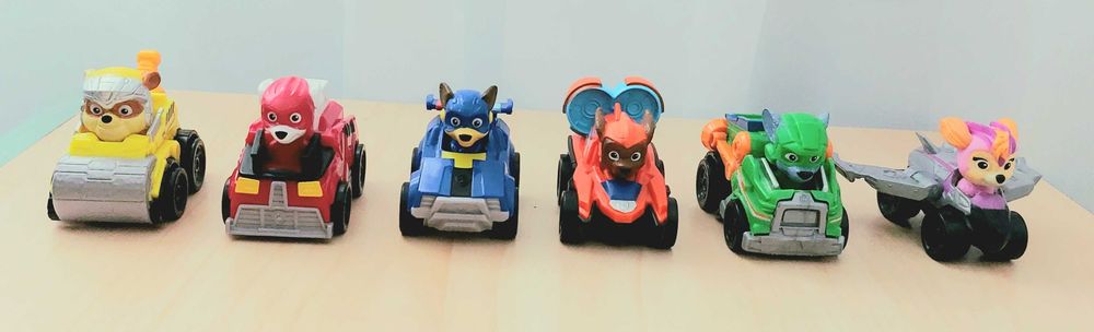 Set 6 masinute Patrula Catelusilor / Paw Patrol