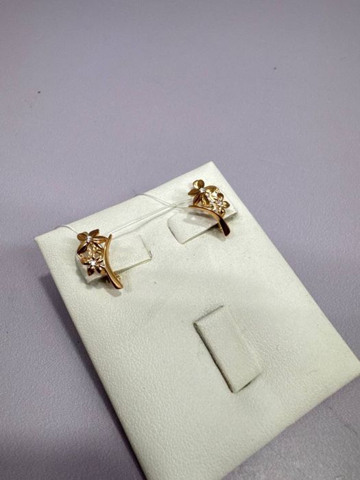 Золотые серьги СР26822