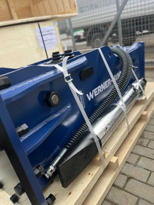 Picon hidraulic Werner 1889 kg, utilaje 16-26 tone made in germany