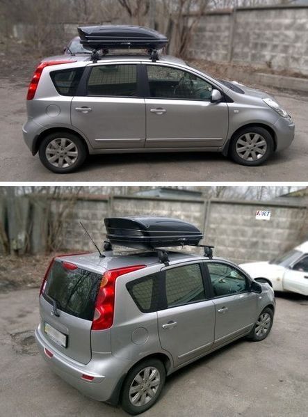 Cutie portbagaj Menabo Mania 320 ABS Black