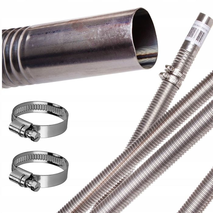 Teava de evacuare incalzitoare pe ulei Siroco, fi 24mm, lungime 200cm